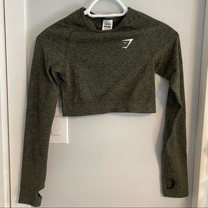 Gymshark vital seamless long sleeve crop